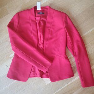 Candy apple red Ann Taylor blazer